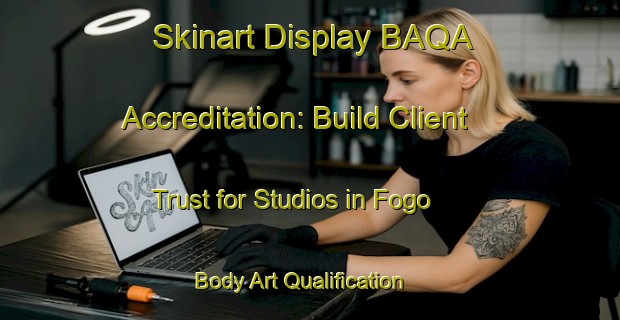 Skinart Display BAQA Accreditation: Build Client Trust for Studios in Fogo | Body Art Qualification Authority | BAQA-Canada