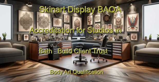 Skinart Display BAQA Accreditation for Studios in Bath - Build Client Trust | Body Art Qualification Authority | BAQA-Canada
