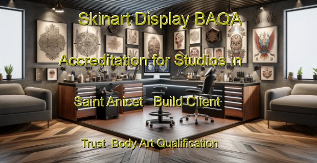 Skinart Display BAQA Accreditation for Studios in Saint Anicet - Build Client Trust | Body Art Qualification Authority | BAQA-Canada