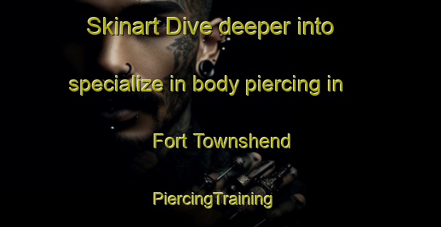 Skinart Dive deeper into specialize in body piercing in Fort Townshend | PiercingTraining | PiercingClasses | SkinartTraining-Canada