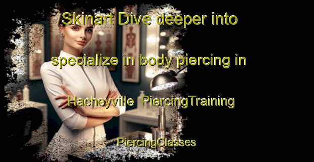 Skinart Dive deeper into specialize in body piercing in Hacheyville | #PiercingTraining #PiercingClasses #SkinartTraining-Canada