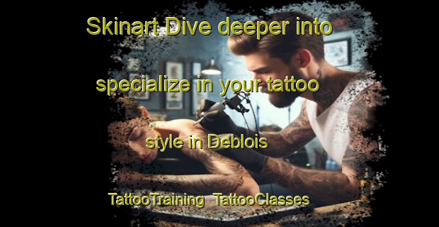 Skinart Dive deeper into specialize in your tattoo style in Deblois | TattooTraining | TattooClasses | SkinartTraining-Canada
