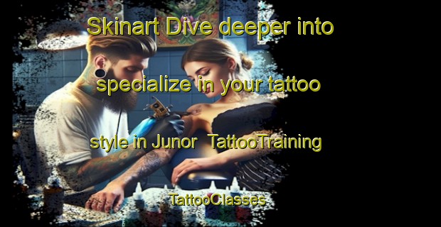 Skinart Dive deeper into specialize in your tattoo style in Junor | TattooTraining | TattooClasses | SkinartTraining-Canada