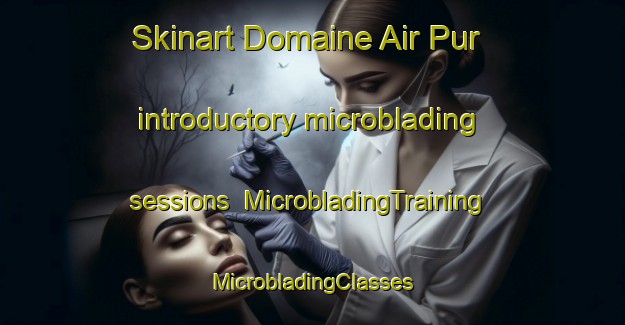 Skinart Domaine Air Pur introductory microblading sessions | #MicrobladingTraining #MicrobladingClasses #SkinartTraining-Canada