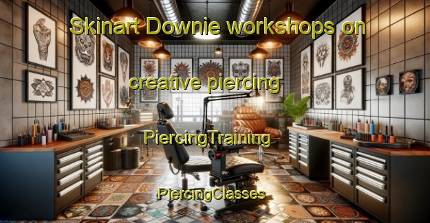 Skinart Downie workshops on creative piercing | PiercingTraining | PiercingClasses | SkinartTraining-Canada