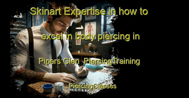 Skinart Expertise in how to excel in body piercing in Pipers Glen | PiercingTraining | PiercingClasses | SkinartTraining-Canada