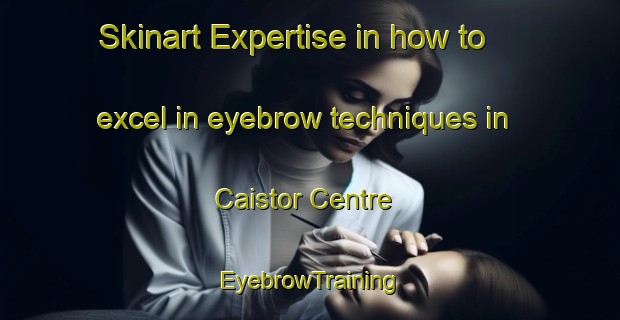 Skinart Expertise in how to excel in eyebrow techniques in Caistor Centre | EyebrowTraining | EyebrowClasses | SkinartTraining-Canada