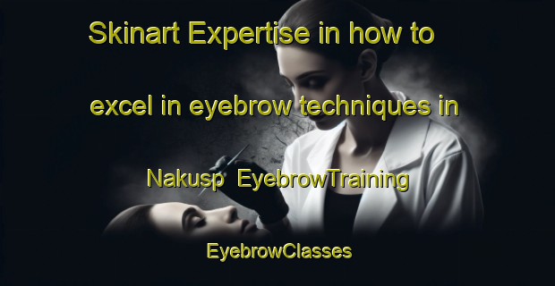 Skinart Expertise in how to excel in eyebrow techniques in Nakusp | EyebrowTraining | EyebrowClasses | SkinartTraining-Canada