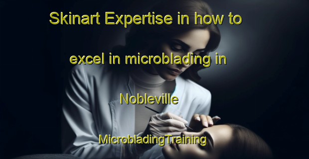 Skinart Expertise in how to excel in microblading in Nobleville | #MicrobladingTraining #MicrobladingClasses #SkinartTraining-Canada