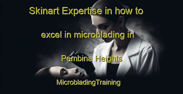 Skinart Expertise in how to excel in microblading in Pembina Heights | MicrobladingTraining | MicrobladingClasses | SkinartTraining-Canada