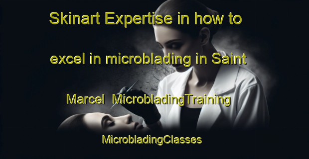 Skinart Expertise in how to excel in microblading in Saint Marcel | MicrobladingTraining | MicrobladingClasses | SkinartTraining-Canada