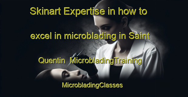 Skinart Expertise in how to excel in microblading in Saint Quentin | MicrobladingTraining | MicrobladingClasses | SkinartTraining-Canada