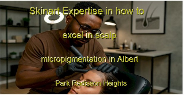 Skinart Expertise in how to excel in scalp micropigmentation in Albert Park Radisson Heights | SmpTraining | SmpClasses | SkinartTraining-Canada