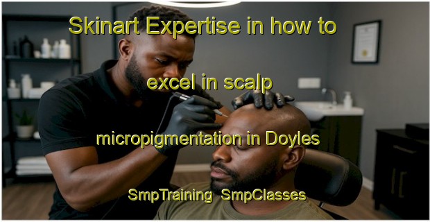 Skinart Expertise in how to excel in scalp micropigmentation in Doyles | SmpTraining | SmpClasses | SkinartTraining-Canada