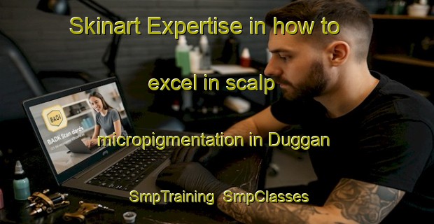 Skinart Expertise in how to excel in scalp micropigmentation in Duggan | SmpTraining | SmpClasses | SkinartTraining-Canada