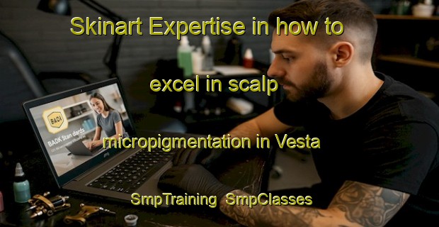 Skinart Expertise in how to excel in scalp micropigmentation in Vesta | SmpTraining | SmpClasses | SkinartTraining-Canada
