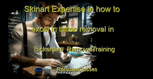 Skinart Expertise in how to excel in tattoo removal in Bickerdike | RemovalTraining | RemovalClasses | SkinartTraining-Canada
