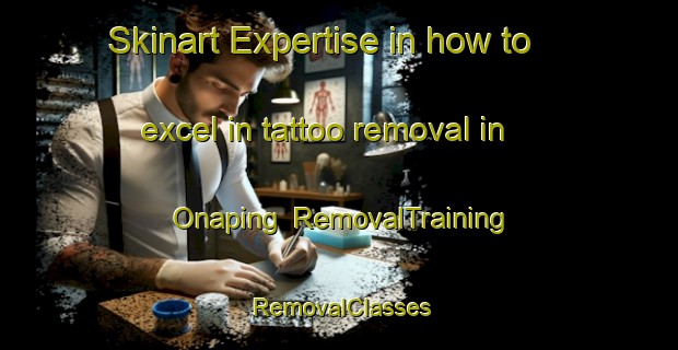 Skinart Expertise in how to excel in tattoo removal in Onaping | RemovalTraining | RemovalClasses | SkinartTraining-Canada