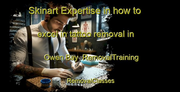 Skinart Expertise in how to excel in tattoo removal in Owen Bay | RemovalTraining | RemovalClasses | SkinartTraining-Canada