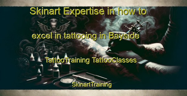 Skinart Expertise in how to excel in tattooing in Bayside | #TattooTraining #TattooClasses #SkinartTraining-Canada