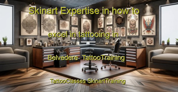 Skinart Expertise in how to excel in tattooing in Belvedere | #TattooTraining #TattooClasses #SkinartTraining-Canada