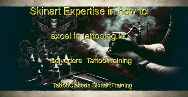 Skinart Expertise in how to excel in tattooing in Belvedere | #TattooTraining #TattooClasses #SkinartTraining-Canada