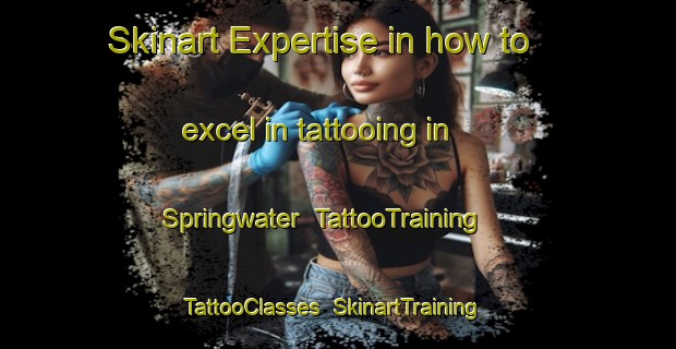 Skinart Expertise in how to excel in tattooing in Springwater | TattooTraining | TattooClasses | SkinartTraining-Canada