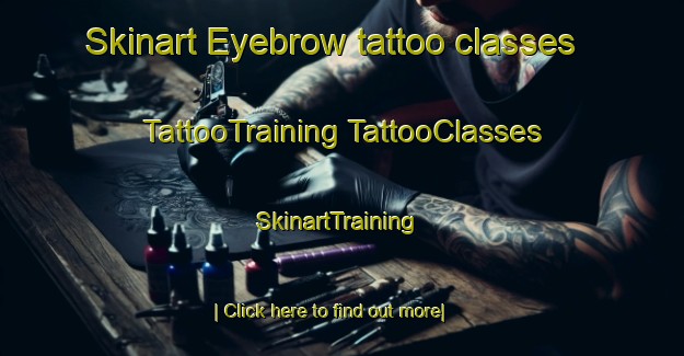 Skinart Eyebrow tattoo classes | #TattooTraining #TattooClasses #SkinartTraining-Canada