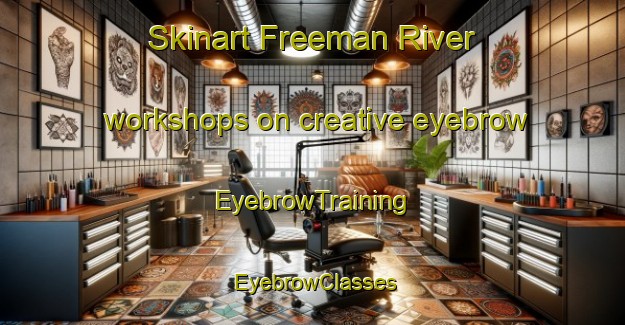 Skinart Freeman River workshops on creative eyebrow | EyebrowTraining | EyebrowClasses | SkinartTraining-Canada