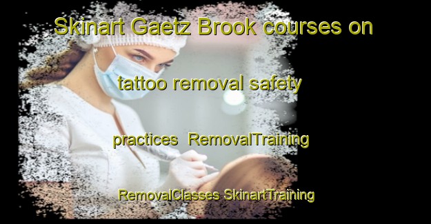 Skinart Gaetz Brook courses on tattoo removal safety practices | #RemovalTraining #RemovalClasses #SkinartTraining-Canada