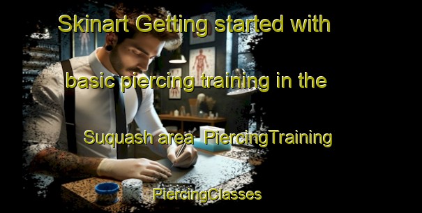 Skinart Getting started with basic piercing training in the Suquash area | PiercingTraining | PiercingClasses | SkinartTraining-Canada