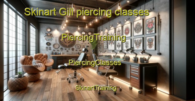 Skinart Gill piercing classes | PiercingTraining | PiercingClasses | SkinartTraining-Canada