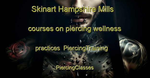 Skinart Hampshire Mills courses on piercing wellness practices | #PiercingTraining #PiercingClasses #SkinartTraining-Canada