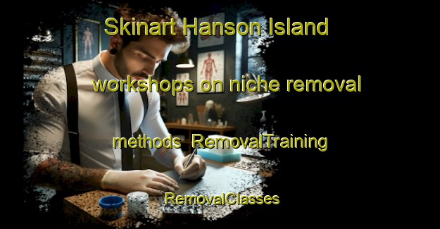 Skinart Hanson Island workshops on niche removal methods | RemovalTraining | RemovalClasses | SkinartTraining-Canada