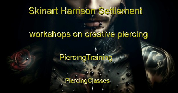 Skinart Harrison Settlement workshops on creative piercing | PiercingTraining | PiercingClasses | SkinartTraining-Canada