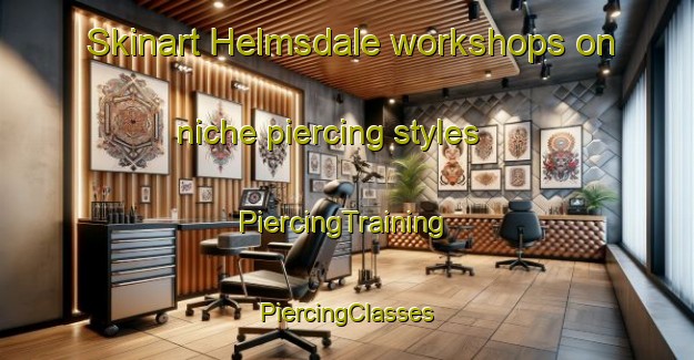 Skinart Helmsdale workshops on niche piercing styles | #PiercingTraining #PiercingClasses #SkinartTraining-Canada