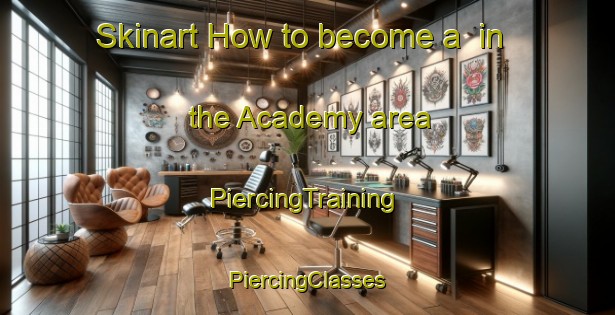 Skinart How to become a  in the Academy area | #PiercingTraining #PiercingClasses #SkinartTraining-Canada