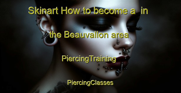 Skinart How to become a  in the Beauvallon area | #PiercingTraining #PiercingClasses #SkinartTraining-Canada