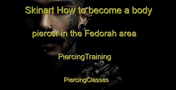 Skinart How to become a body piercer in the Fedorah area | PiercingTraining | PiercingClasses | SkinartTraining-Canada