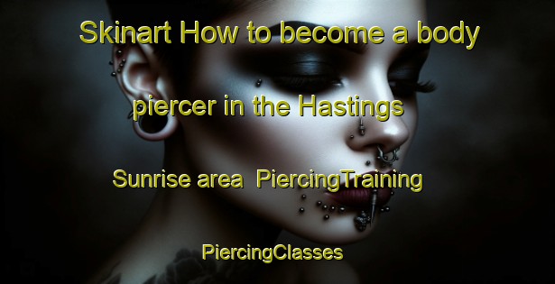 Skinart How to become a body piercer in the Hastings Sunrise area | PiercingTraining | PiercingClasses | SkinartTraining-Canada