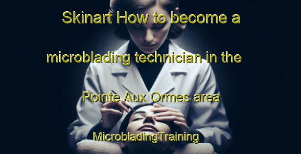 Skinart How to become a microblading technician in the Pointe Aux Ormes area | MicrobladingTraining | MicrobladingClasses | SkinartTraining-Canada