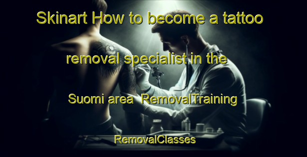 Skinart How to become a tattoo removal specialist in the Suomi area | RemovalTraining | RemovalClasses | SkinartTraining-Canada
