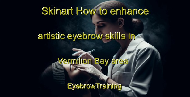 Skinart How to enhance artistic eyebrow skills in Vermilion Bay area | EyebrowTraining | EyebrowClasses | SkinartTraining-Canada