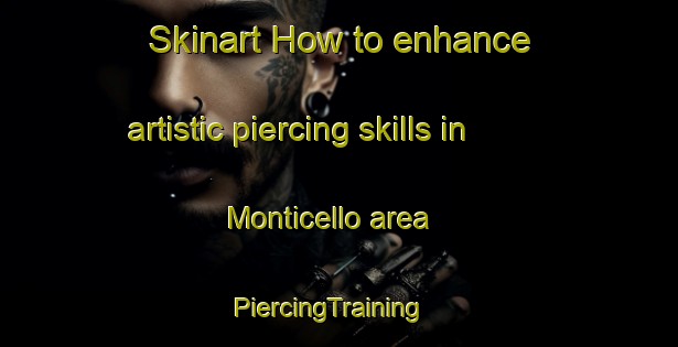 Skinart How to enhance artistic piercing skills in Monticello area | PiercingTraining | PiercingClasses | SkinartTraining-Canada