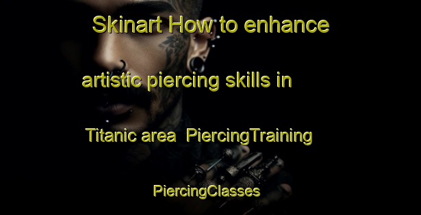 Skinart How to enhance artistic piercing skills in Titanic area | PiercingTraining | PiercingClasses | SkinartTraining-Canada