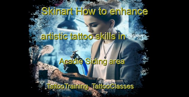 Skinart How to enhance artistic tattoo skills in Acadie Siding area | TattooTraining | TattooClasses | SkinartTraining-Canada