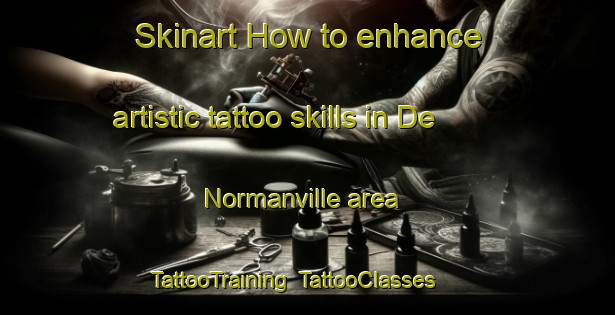 Skinart How to enhance artistic tattoo skills in De Normanville area | TattooTraining | TattooClasses | SkinartTraining-Canada