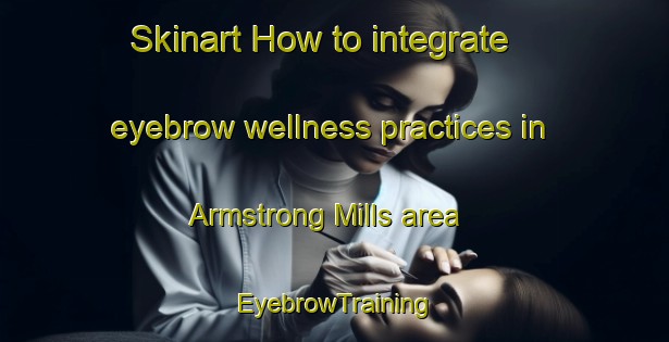 Skinart How to integrate eyebrow wellness practices in Armstrong Mills area | EyebrowTraining | EyebrowClasses | SkinartTraining-Canada