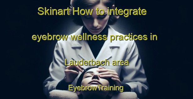 Skinart How to integrate eyebrow wellness practices in Lauderbach area | EyebrowTraining | EyebrowClasses | SkinartTraining-Canada