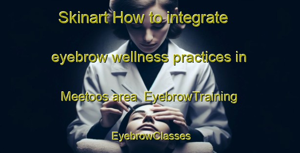 Skinart How to integrate eyebrow wellness practices in Meetoos area | EyebrowTraining | EyebrowClasses | SkinartTraining-Canada